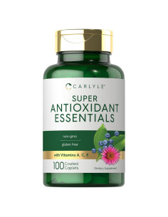 Suplemento Antioxidantes Carlyle 100 Comprimidos Vitamina A C E