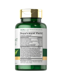 Suplemento Antioxidantes Carlyle 100 Comprimidos Vitamina A C E 2