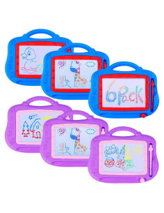 Set de 6 Tableros Doodle Magnéticos para Niños - YI-YANG-AII