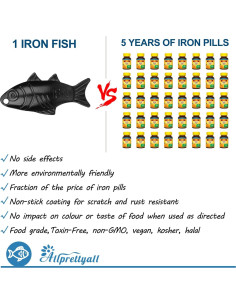 Pescado de Hierro Awaiymi - Suplemento Natural de Hierro 2 Piezas 2