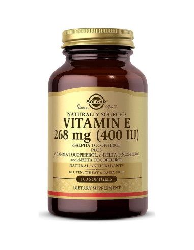 Solgar Hierro Suave 100 Cápsulas - Vitamina E 268 mg