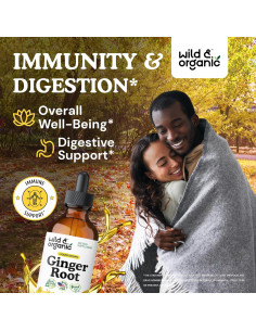 Extracto de Raíz de Jengibre Orgánico 118 ml - Soporte Inmunológico 2