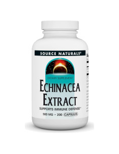 Extracto de Raíz de Equinácea Source Naturals 500mg 200 Cápsulas