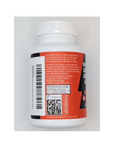 Suplemento Clean Nutraceuticals Ginseng y Ginkgo Biloba 60 Cápsulas