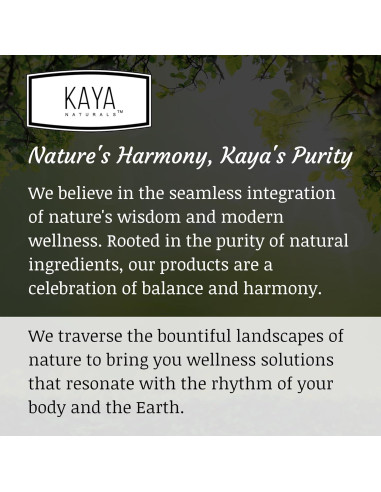 Suplemento Nootrópico Kaya Naturals Ginseng y Ginkgo 60 Cápsulas