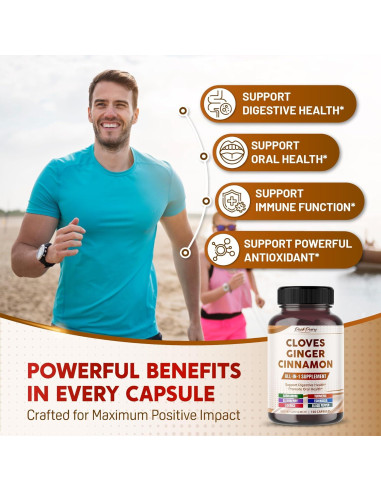 Clavos Ultra PeakPury 150 Cápsulas - Suplemento Digestivo y Oral