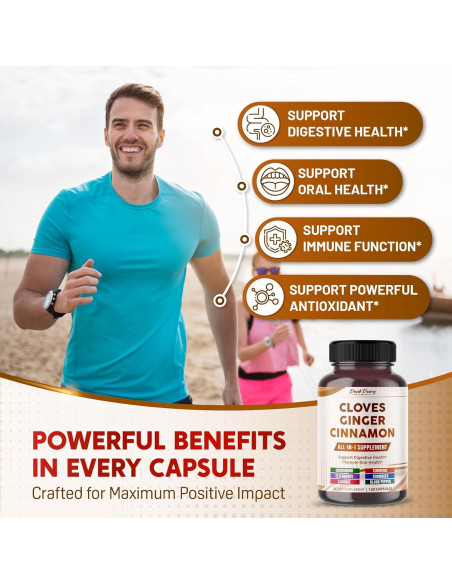 Clavos Ultra PeakPury 150 Cápsulas - Suplemento Digestivo y Oral