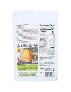 Mezcla Superfood de Leche Dorada Sunfoods - 170 g Orgánica 2