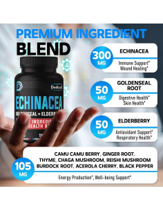 Suplemento Inmunológico Dedicad - 150 Cápsulas Veganas 2