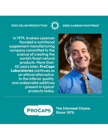 ANDREW LESSMAN Factores Inmunes 30 Cápsulas - Vitamina C, Equinácea, Hongos