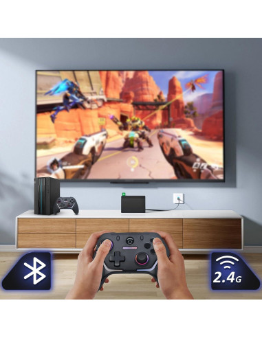 Controlador Inalámbrico Eagolloar con RGB y Paletas Ajustables