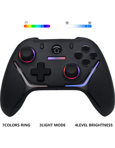 Controlador Inalámbrico Eagolloar con RGB y Paletas Ajustables