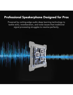 Altavoz de Conferencia NUROUM A35, 15h Batería, Bluetooth/USB 2