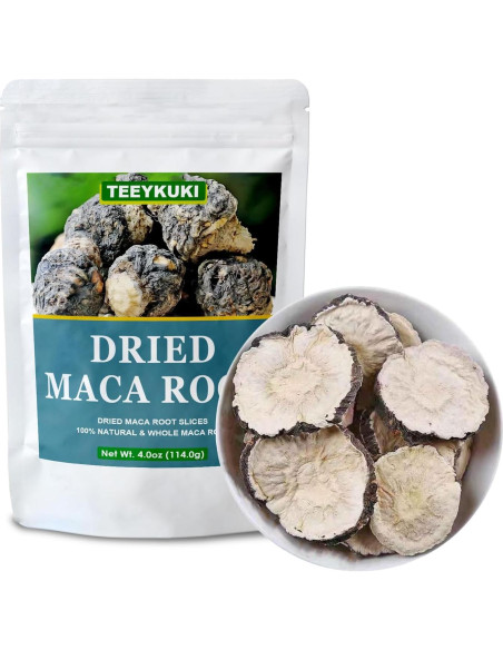 Rodajas de Maca Negra TEEYKUKI 114g - Secas y Naturales