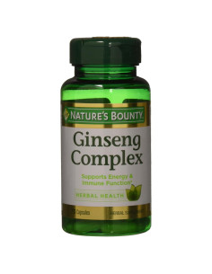 Cápsulas de Ginseng Plus con Jalea Real Nature's Bounty - 75 Unidades