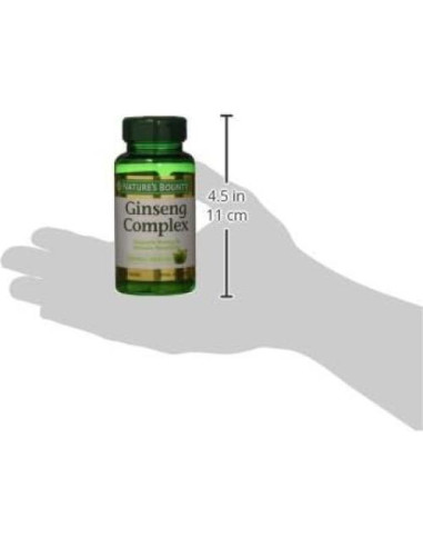 Cápsulas de Ginseng Plus con Jalea Real Nature's Bounty - 75 Unidades