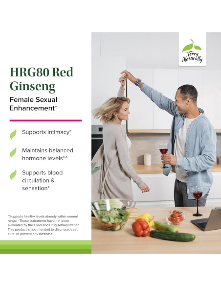 Suplemento Dietético Terry Naturally Ginseng Rojo 48 Cápsulas