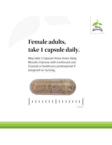 Suplemento Dietético Terry Naturally Ginseng Rojo 48 Cápsulas