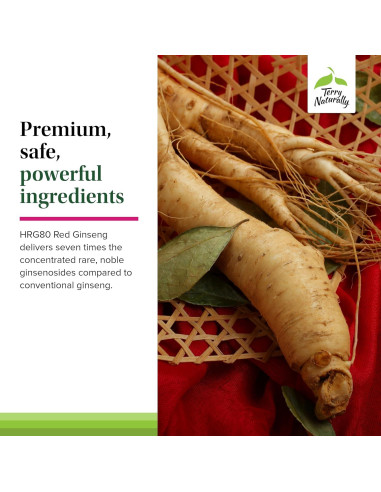 Suplemento Dietético Terry Naturally Ginseng Rojo 48 Cápsulas