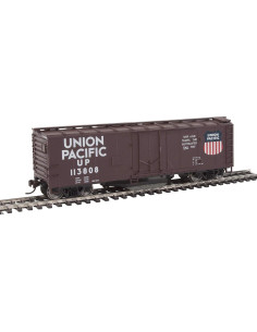 Vagón de limpieza de rieles Walthers Trainline HO 40' Union Pacific 2