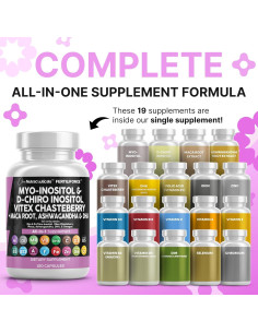 Suplemento Fertiliforce Clean Nutraceuticals 2050mg 120 Cápsulas 2