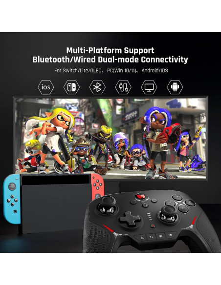 Controlador Inalámbrico BIGBIG WON BLITZ para Switch y PC