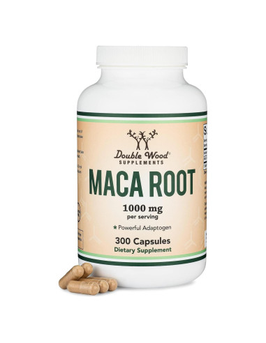 Cápsulas de Maca Negra, Roja y Amarilla Double Wood 300u