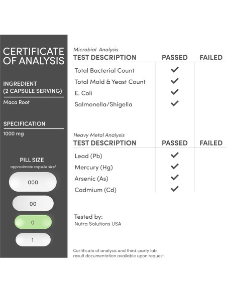 Cápsulas de Maca Negra, Roja y Amarilla Double Wood 300u