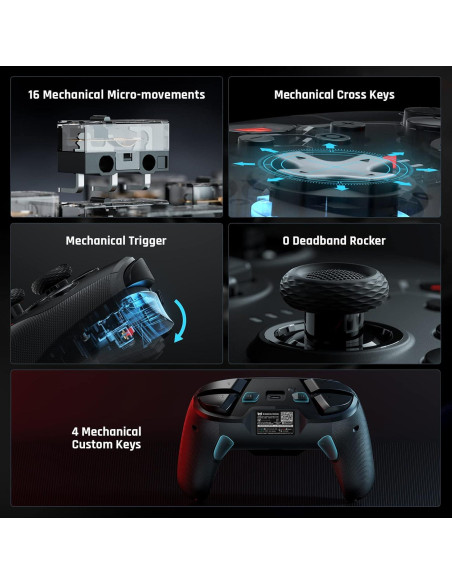 Controlador Inalámbrico BIGBIG WON BLITZ para Switch y PC