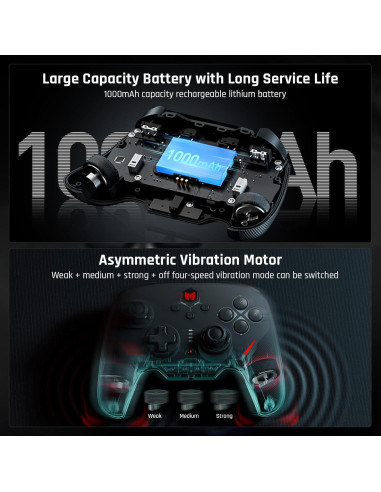 Controlador Inalámbrico BIGBIG WON BLITZ para Switch y PC