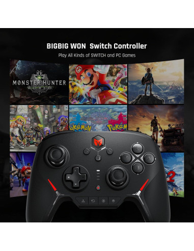 Controlador Inalámbrico BIGBIG WON BLITZ para Switch y PC