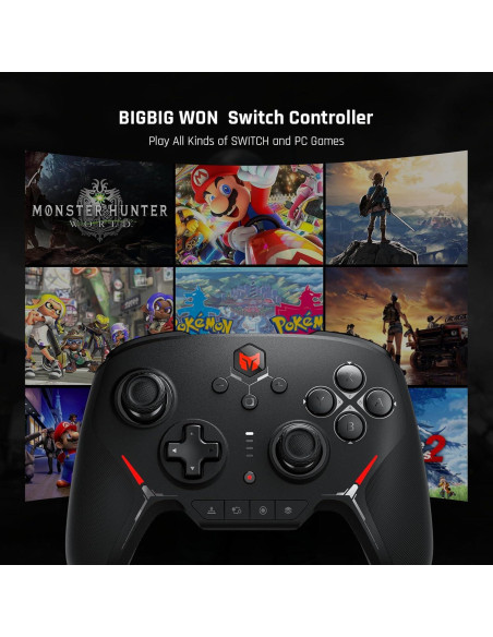 Controlador Inalámbrico BIGBIG WON BLITZ para Switch y PC
