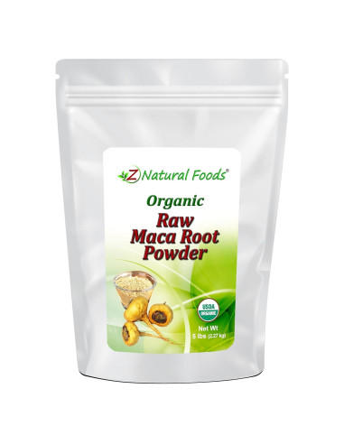 Polvo de Raíz de Maca Orgánica Z Natural Foods 2.27 kg