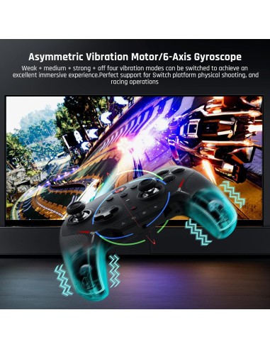 Controlador Inalámbrico BIGBIG WON BLITZ para Switch y PC