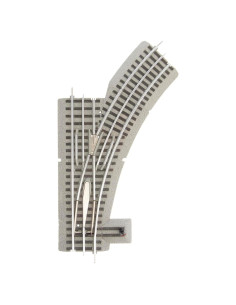 Interruptor Manual Lionel FasTrack O36 Mano Derecha 25,4 cm