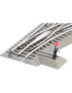 Interruptor Manual Lionel FasTrack O36 Mano Derecha 25,4 cm 2