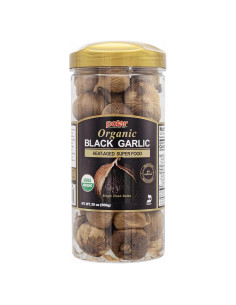 Ajo Negro Orgánico MW Polar 567 g - Bulbos Enteros, Natural