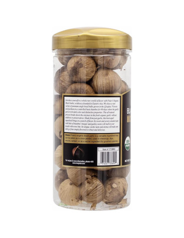 Ajo Negro Orgánico MW Polar 567 g - Bulbos Enteros, Natural