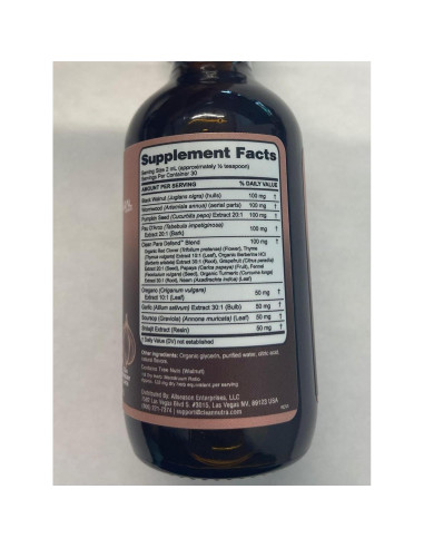 Gotas Líquidas Clean Nutra Ajenjo Nuez Negra 132g