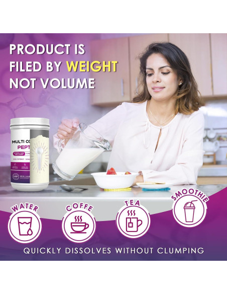 Polvo de Péptidos de Colágeno Múltiple Nature Target 50 Porciones Polvo de Péptidos de Colágeno Múltiple Nature Target 50 Porciones