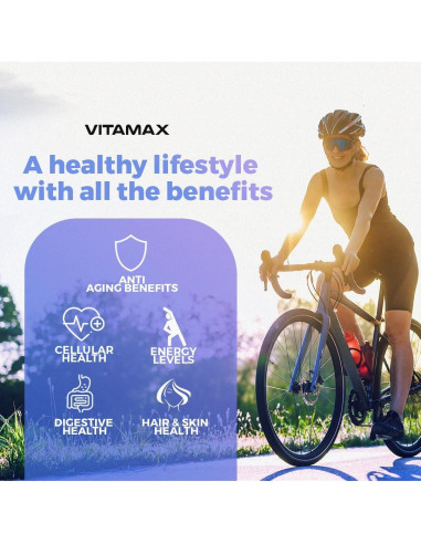Suplemento Antienvejecimiento Vitamax 20 en 1 - 60 Cápsulas