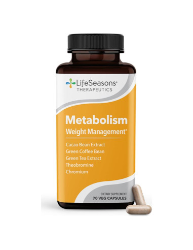 Suplemento Metabolismo LifeSeasons 70 Cápsulas - Control de Peso y Energía