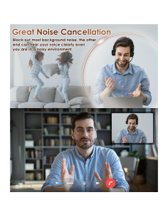 Auricular Inalámbrico Soothielec KH53 Bluetooth con Micrófono 2