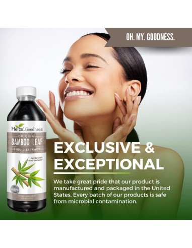 Suplemento de Silicio Líquido Herbal Papaya 340g - Cabello, Piel y Huesos