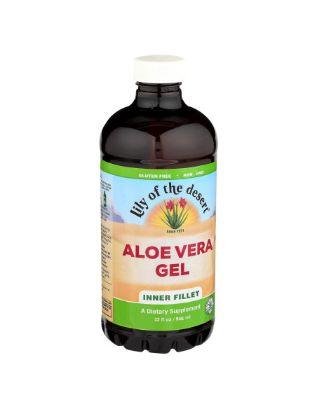 Gel de Aloe Vera Lirio del Desierto 946ml - Paquete de 2