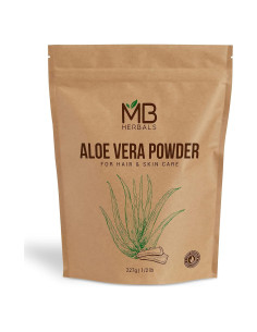 Polvo de Aloe Vera MB Herbals 227 g - Hidratante Natural