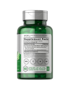 Extracto de Saw Palmetto Horbach 120 Cápsulas 3600mg 2