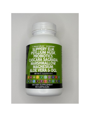 Suplemento Digestivo Clean Nutraceuticals con Probioticos y Aloe Vera