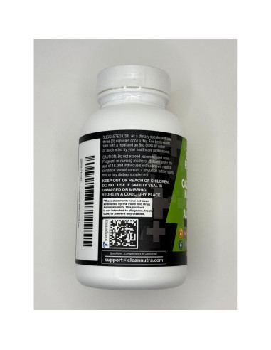 Suplemento Digestivo Clean Nutraceuticals con Probioticos y Aloe Vera