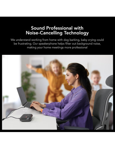 Altavoz y Micrófono USB Nuroum A05U 360 Cancelación Ruido